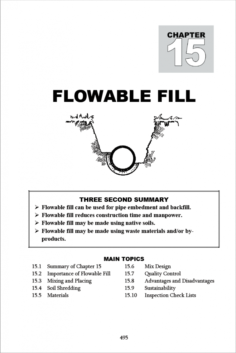 Flowable Fill